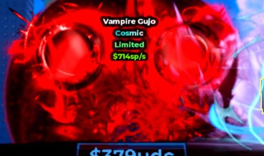 Anime Dice | Vampire Gujo Cosmic Limited 714 SP/s | Nível 87 | Raro