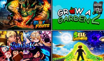 Conta de Roblox - foco em Blox fruits, Grow a garden 2 , pet simulator e sailor