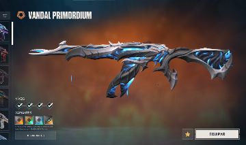 Conta com vandal primordium xeno hunter e sheriff ion CONTA PRA SMURF PRATA 1
