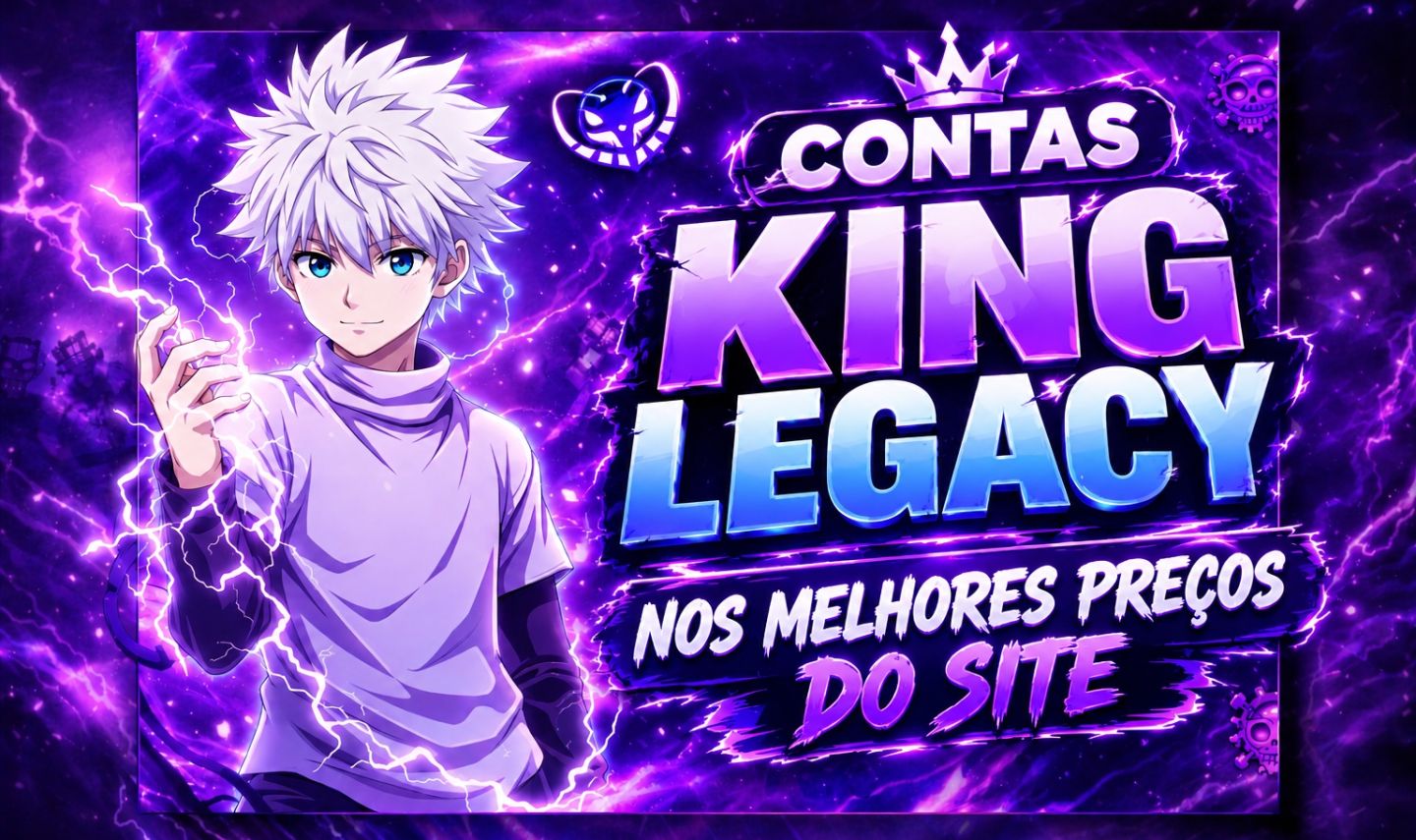 CONTAS KING LEGACY | FRUTAS LENDÁRIAS | DRAGON | PTER | TREE | MELHORES PREÇOS