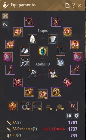 CONTA BLACK DESERT END GAME 830GS [Em quanto não vende vou subindo GS]