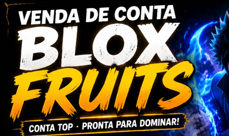CONTA BLOX FRUITS BOA PARA INICIANTE!!!