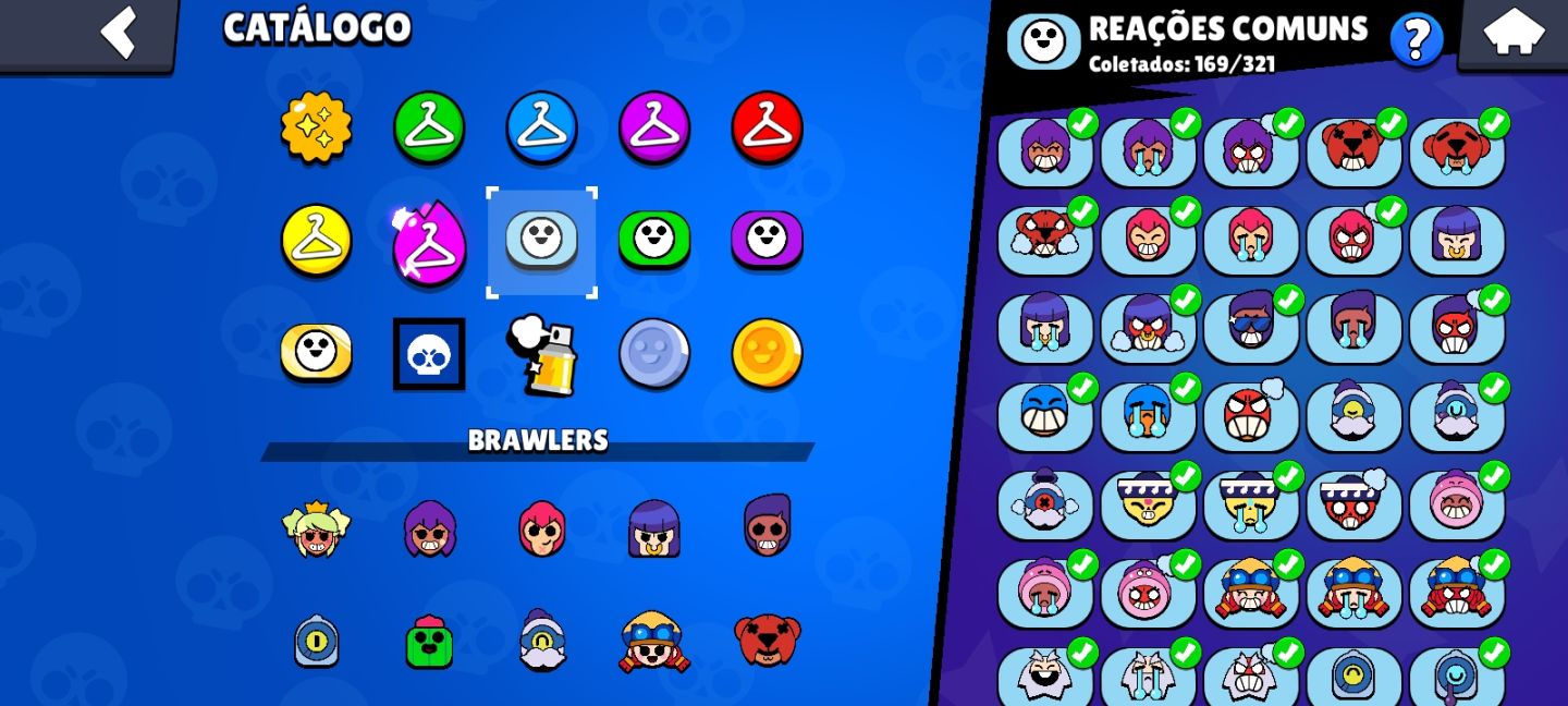 CONTA ENDGAME 53K+ TROFÉUS | 106/106 BRAWLERS (TODOS)/ MUITAS SKINS ÉPICAS RARA