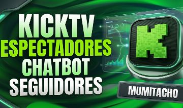 [MELHOR PREÇO!] KICK TV - Espectadores | Seguidores | ChatBot | Views | e mais!