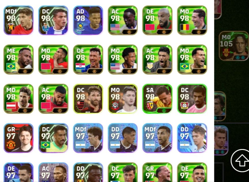 Conta efootball mobile 3200+