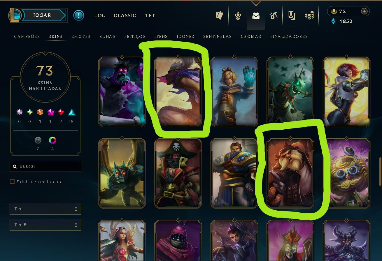 Conta League Of Legends Samira Soul Fighter, Veigar Cripta de Magma,+2 lendarias