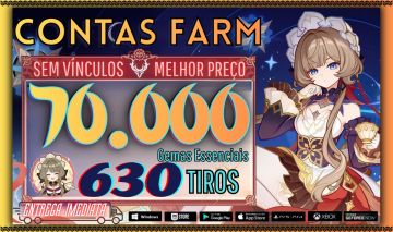 GENSHIN IMPACT CONTAS REROLL [SEM VÍNCULOS] [ENTREGA IMEDIATA]