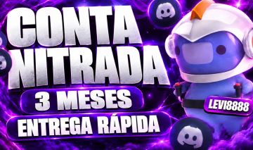[MELHOR PREÇO] CONTA NITRADA TRIMENSAL DISCORD