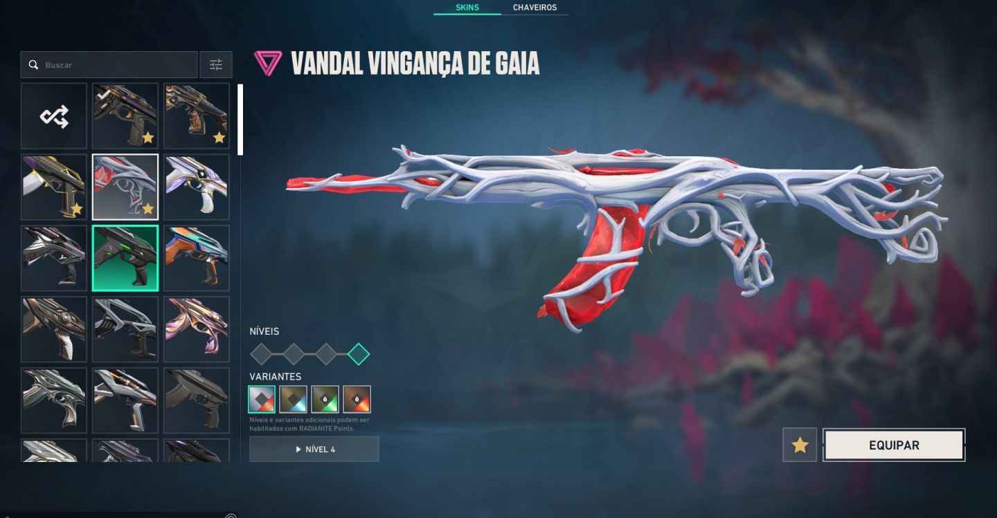 Conta valorant 3.8k gastos preludio e gaia, faca xenocaça, pacote kuronami, dima