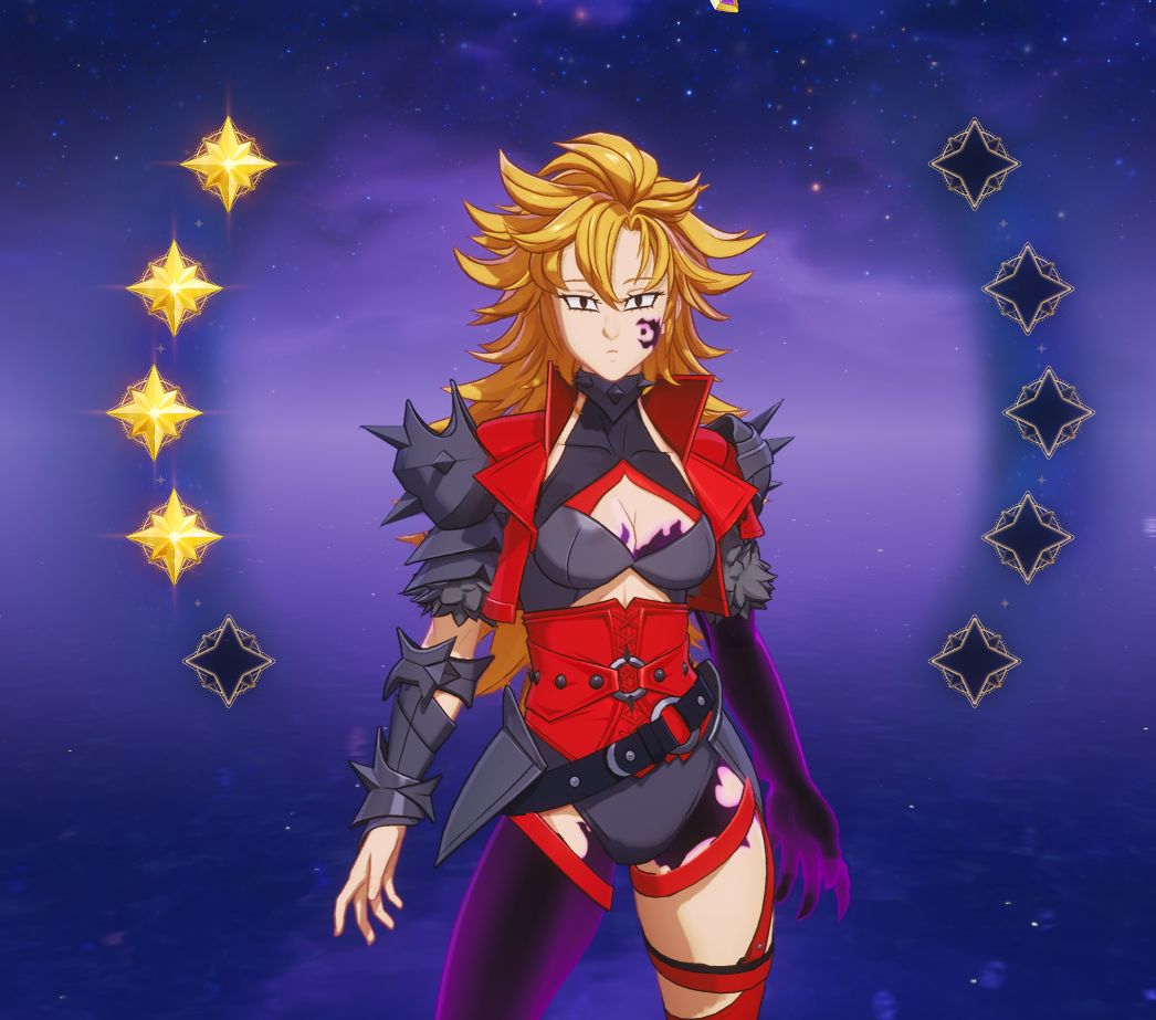 Conta Seven Deadly Sins Origin - Ban P10 e Eliza P10, skins e mais 33k gemas