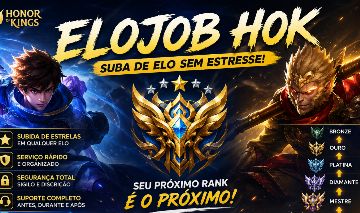 ELOJOB HOK ] SUBIDA RÁPIDA ] PREÇO JUSTO ] SUPORTE 24H