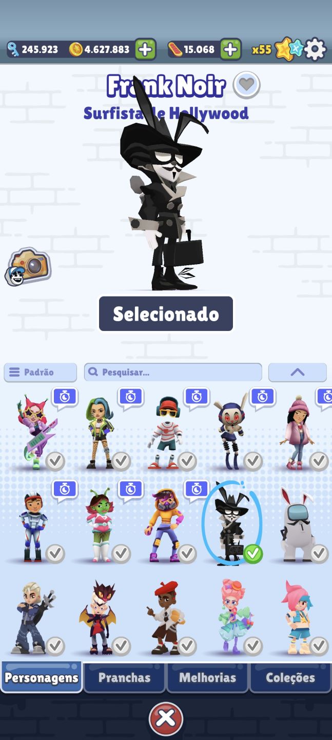 Subway Surfers 324 personagens e 233 trajes