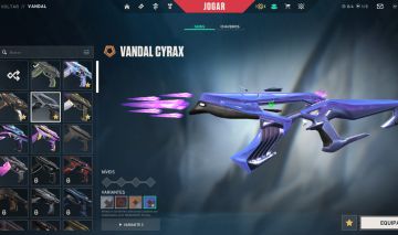 Conta de valorant com diversas variedades de skins para você que quer smurfar !!