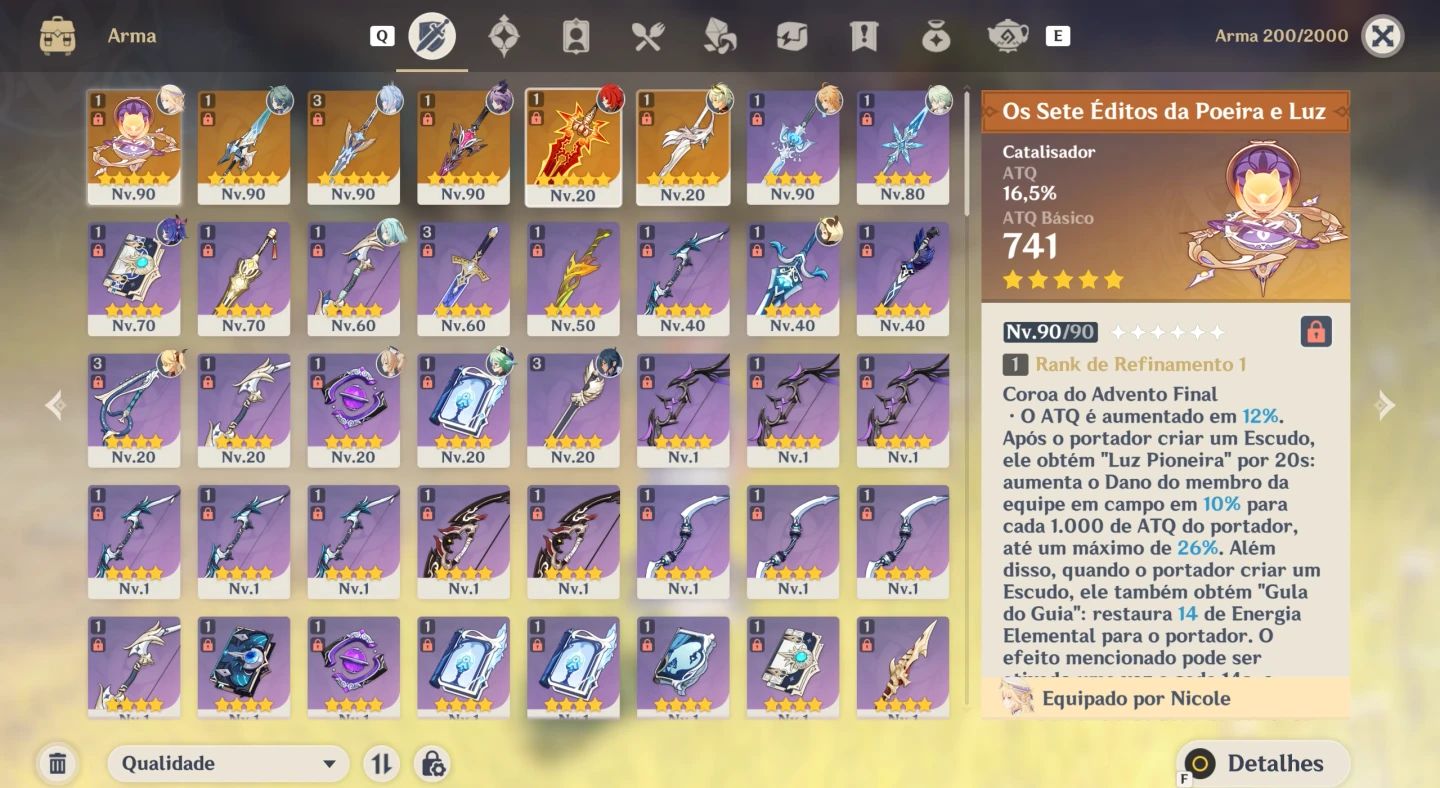 Ar56 Lohen + Biss Premium, Pity 75 no Garantido