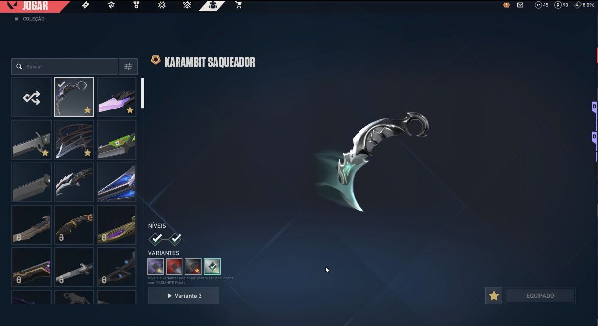 Conta vava com skin kuromani + 14 skins de loja