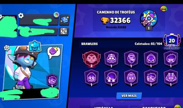32366 troféus e 19 prestígios + 1 prestígio 2 (20 total) (desapego)