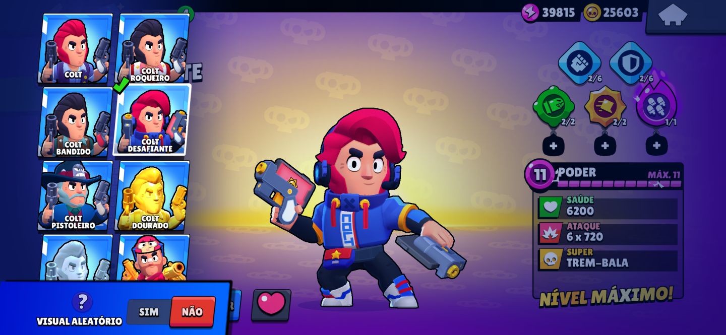 Conta de brawl stars rara