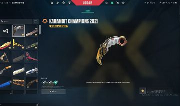 CONTA KARAMBIT CHAMPIONS 21+ VANDAL CHAMP 23