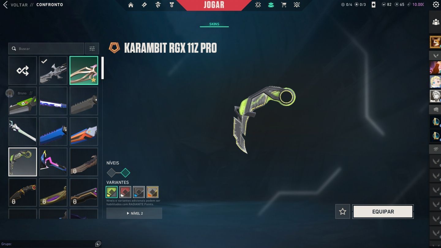 CONTA COM + DE 30 SKINS COMPRADAS - ARCANE, RGX, NOCTURNUM.