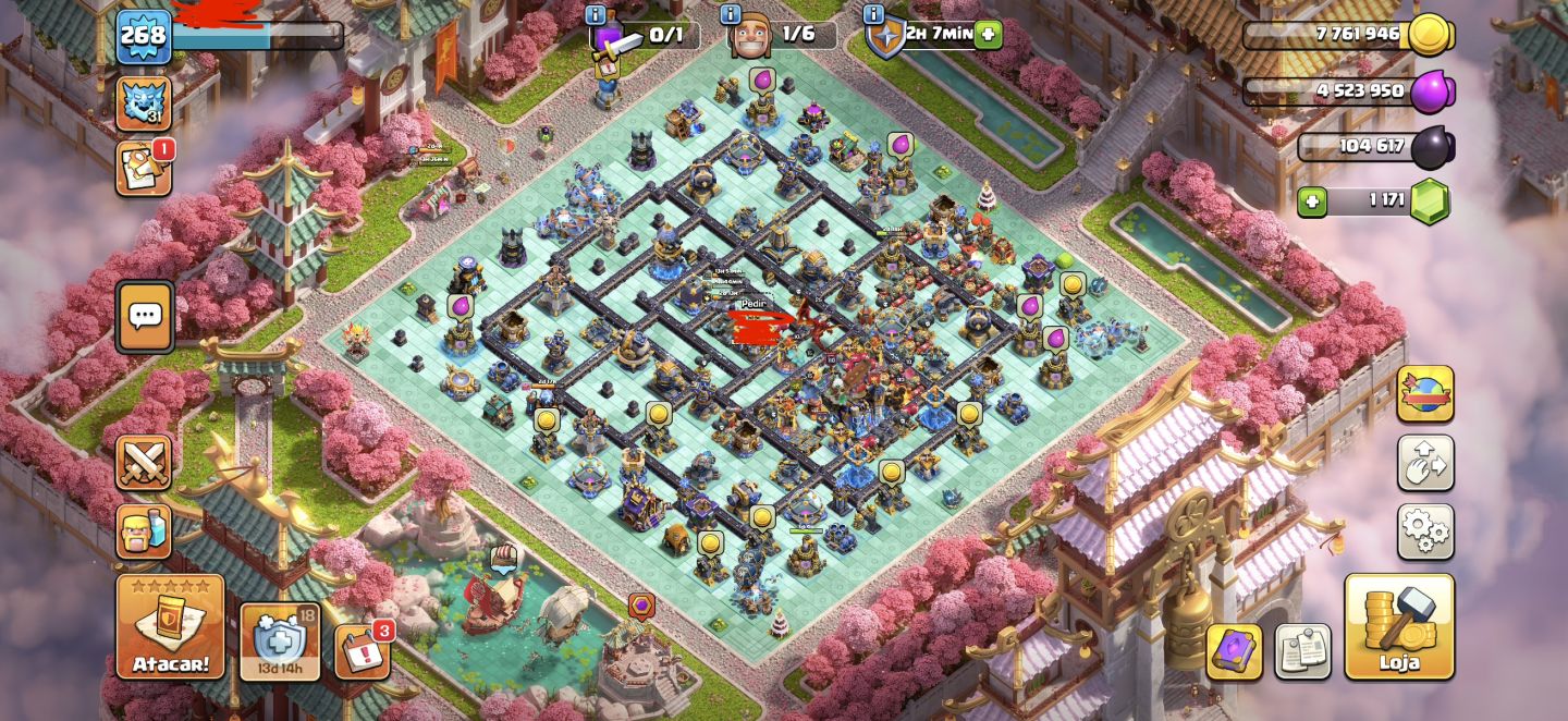 Conta th18 full equipamentos full