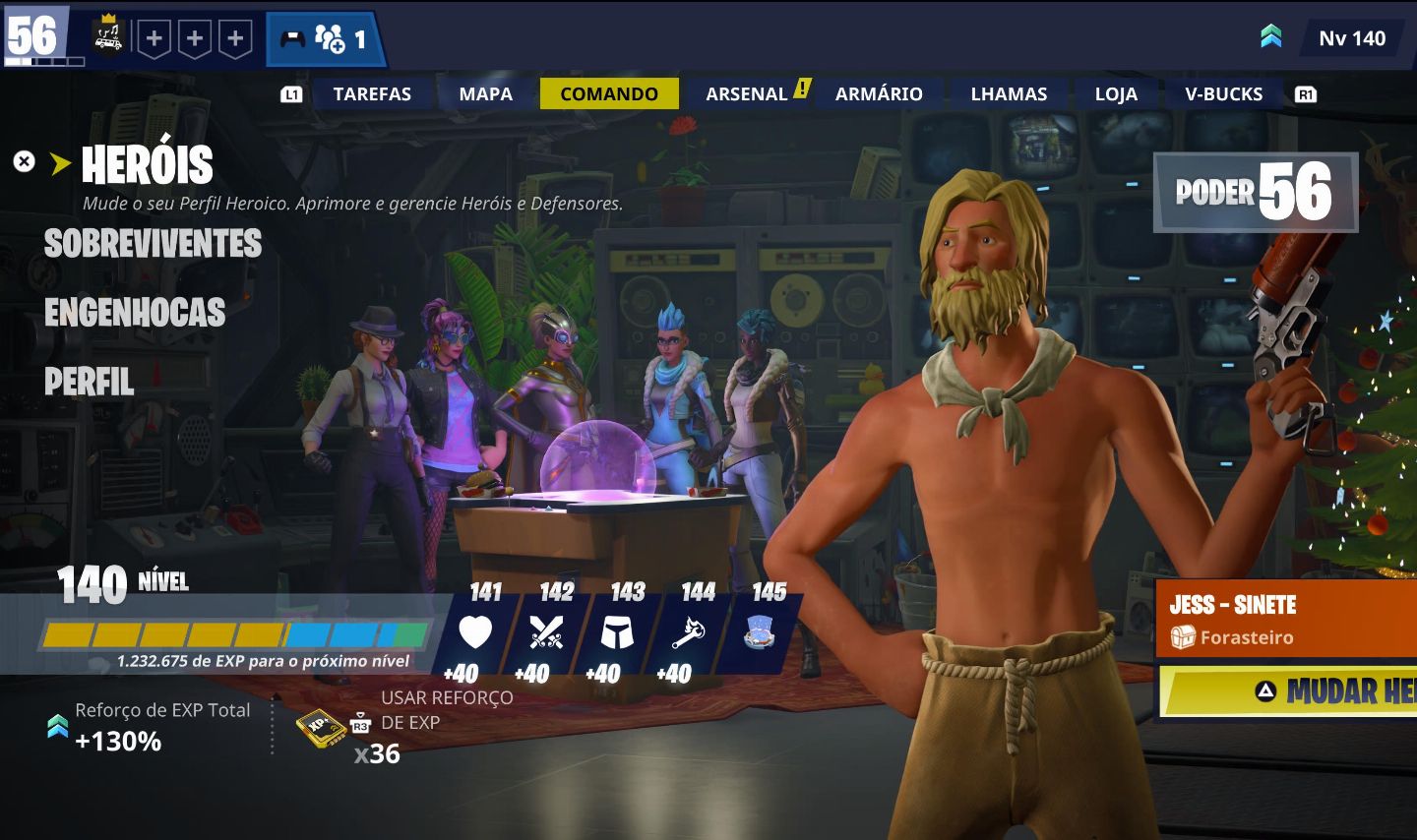CONTA SALVE O MUNDO OG!!! FARM VBUCKS