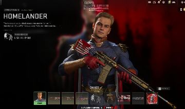 CONTA WARZONE COM THE BOYS, BLACK NOIR, HOMELANDER, STARLIGHT, IZZY, SKINS RARAS