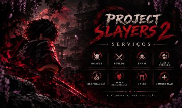 Project Slayer ( Seviços, Farm, Itens, LVL MAX) MELHOR PREÇO GGMAX