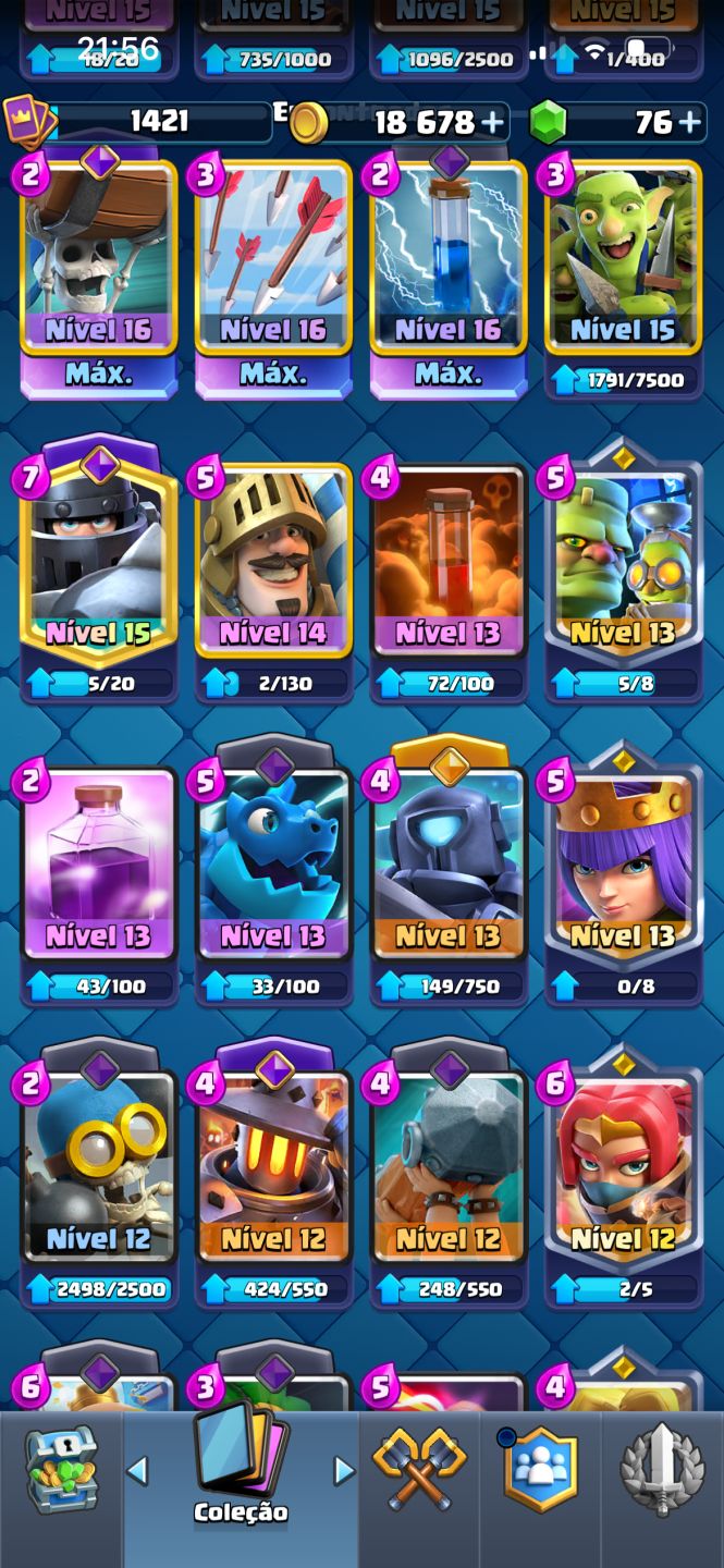 CONTA CLASH ROYALE ARENA 26 (ACEITO OFERTAS)