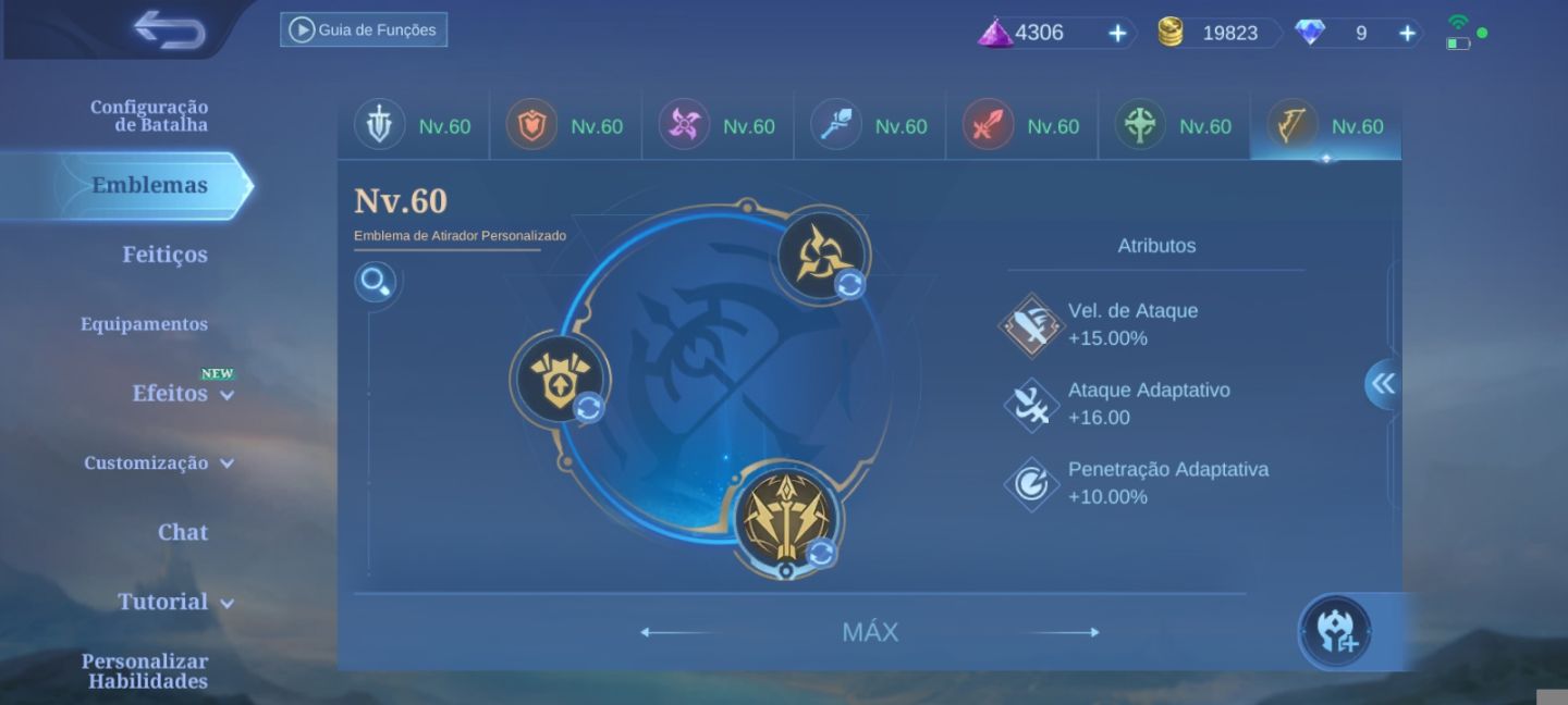CONTA MOBILE LEGENDS 96 HERÓIS | 238 SKINS | COLECIONADOR RENOMADO III