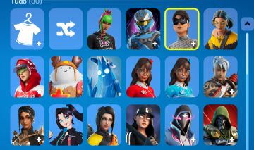 Conta Epic Games Com skins do Fortnite