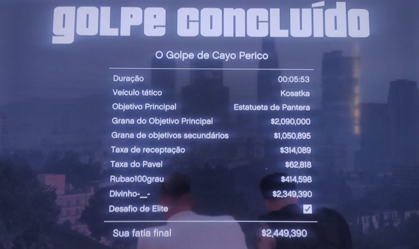 DINHEIRO NO GTA ONLINE PARA PS4 E PS5