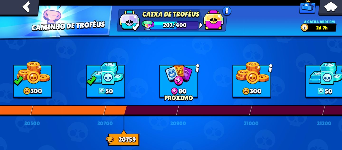 Upo sua conta de Brawl Stars!