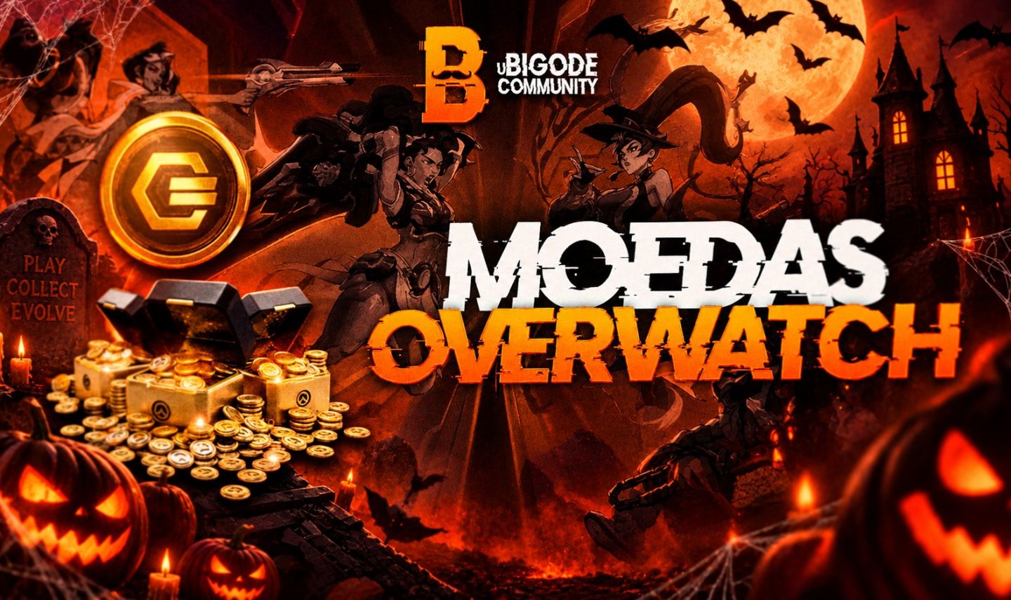 (PROMOÇÃO HALLOWEEN) MOEDAS OVERWATCH 2 - MELHOR PREÇO GGMAX [ENTREGA RÁPIDA]