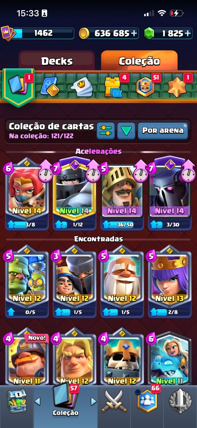 Conta Clash Royale 10k trofeus