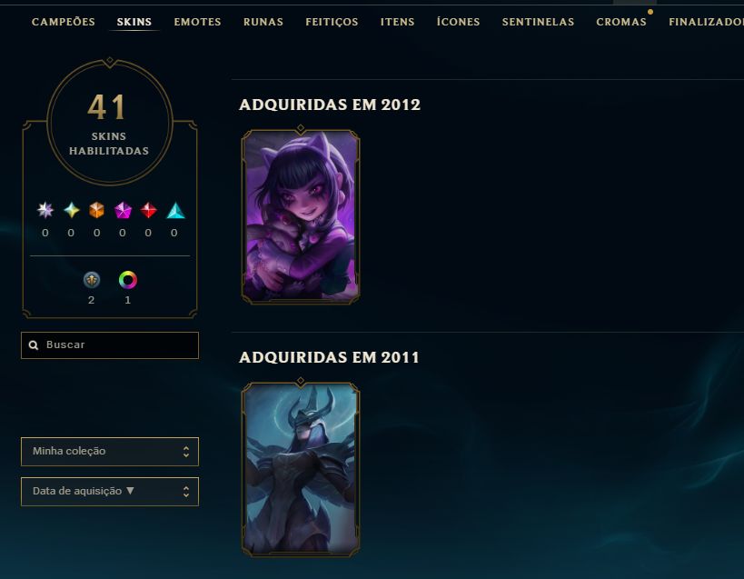 ( RARÍSSIMA KAYLE JUIZA + ANNIE GÓTICA + VITORIOSA ) 9 SKINS ( BR - SEM ELO )