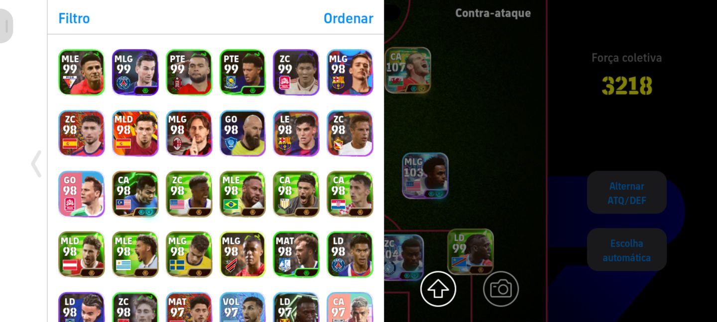 Conta braba, muito boa com CR7 the last dance, boa pra divisão e campeonato