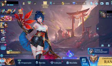 CONTA MOBILE LEGENDS MÍTICO