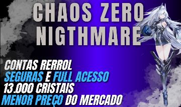 CHAOS ZERO NIGHTMARE Comece bem Contas com Diamantes