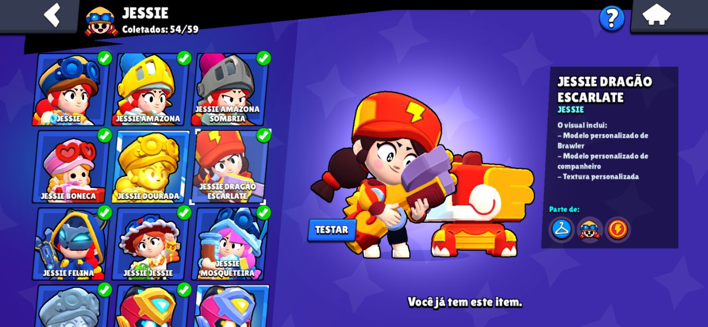 CONTA BRAWL STARS 2018| 66979 TROFEUS | 106/106 BRAWLERS E SKINS MUITO RARAS