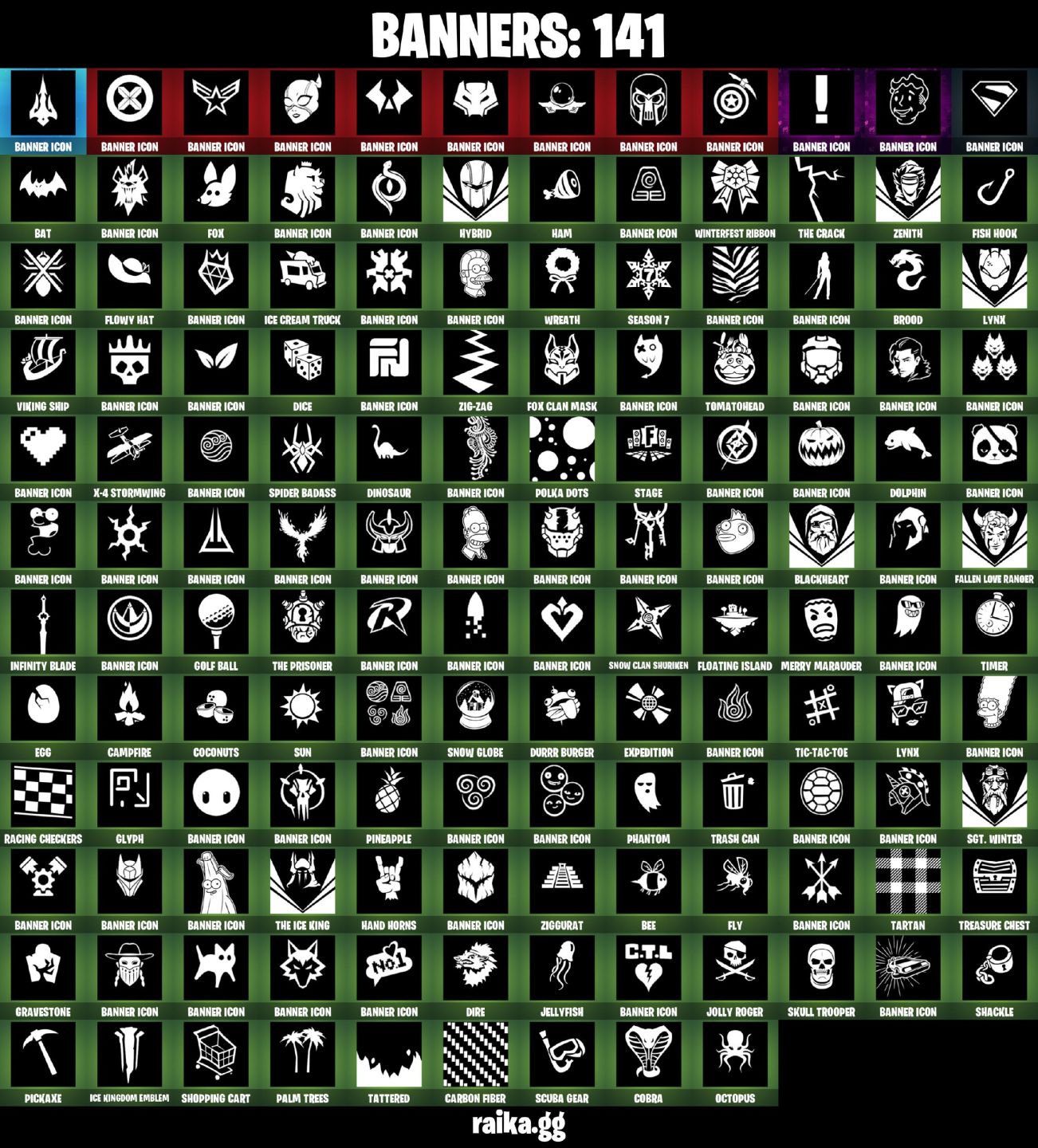 136 Skins - 2 Exclusivos psn, lynx, 44 Skins de loja tryhard (E-mail alterável)