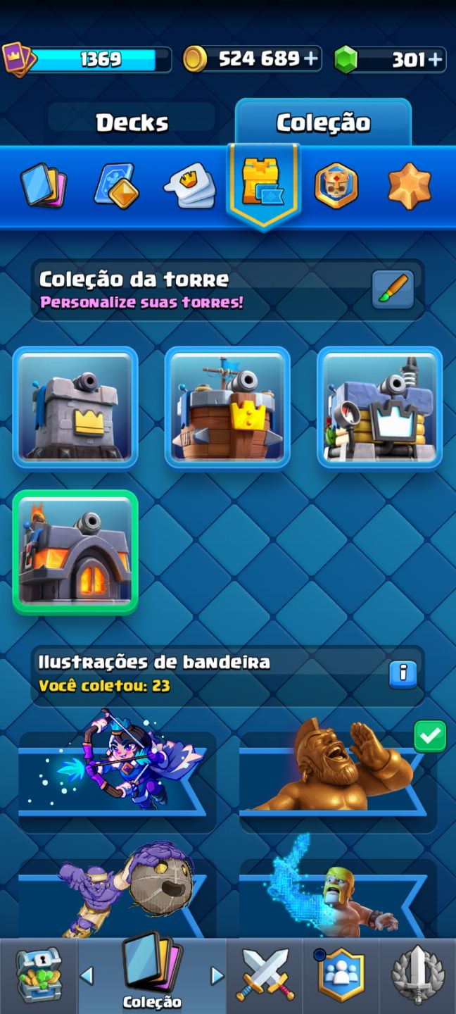 EMBLEMA 9 ANOS DE JOGO | 9 EVOLUÇÕES | Arena 23 | Conta Clash Royale