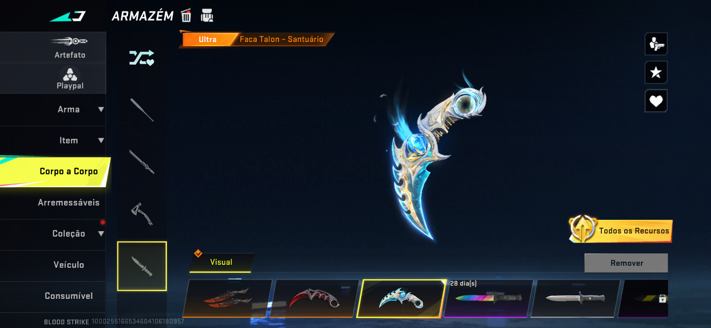 CONTA BLOOD STRIKE SKIN IZANA(VOLT) EVO SPEAR GELIDA