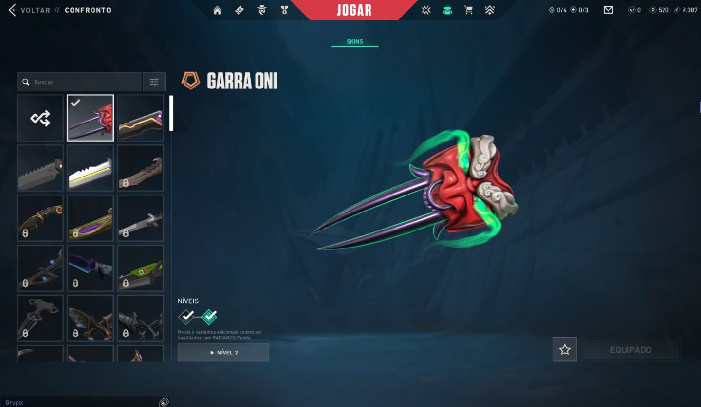 Conta Riot Valorant com skins de Vandal, Phantom, Awp, Faca e alguns passe, lol