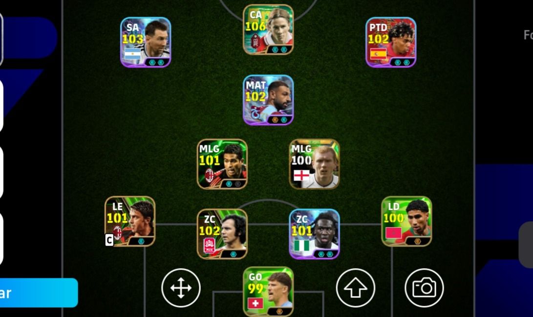 Conta Efootball com Fernando Torres Over 106 box rara