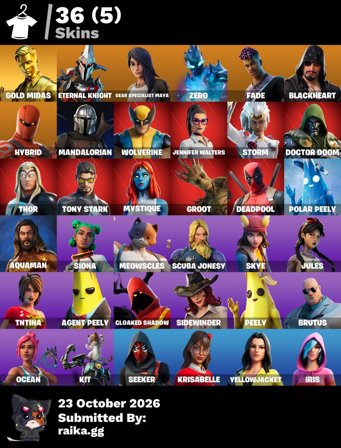 CONTAS FORTNITE TRYHARD SKINS | MAIS BARATO