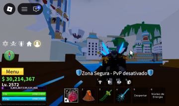 Conta avançada no blox fruit
