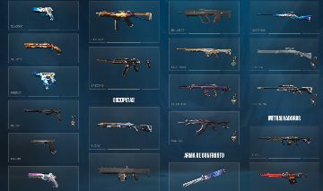 Conta Valorant full skin, faca/vandal/phantom...