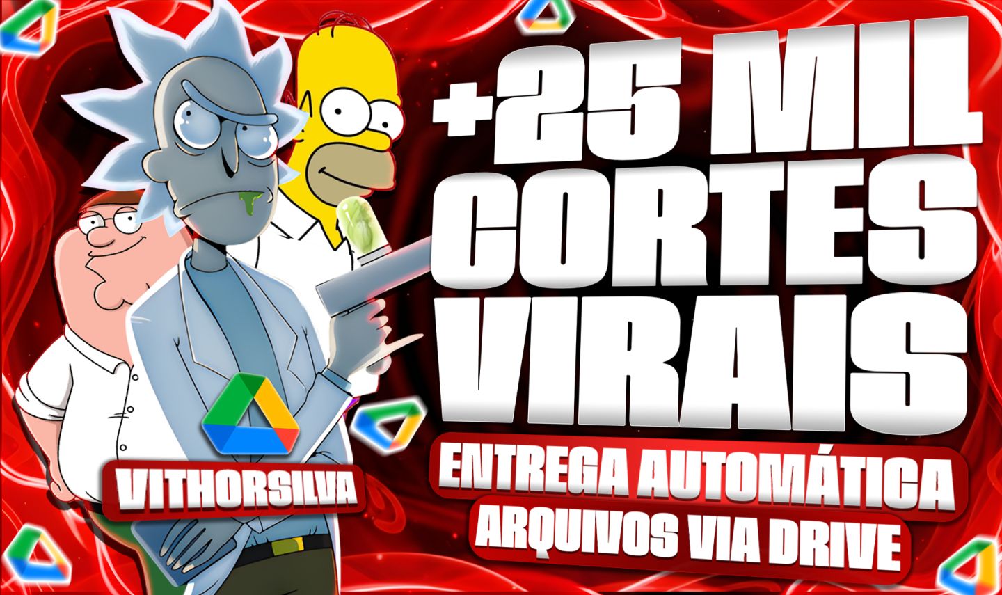 [MENOR PREÇO] - PACK DE VIDEOS VIRAIS / CORTES / SERIES / FILMES / DESENHOS
