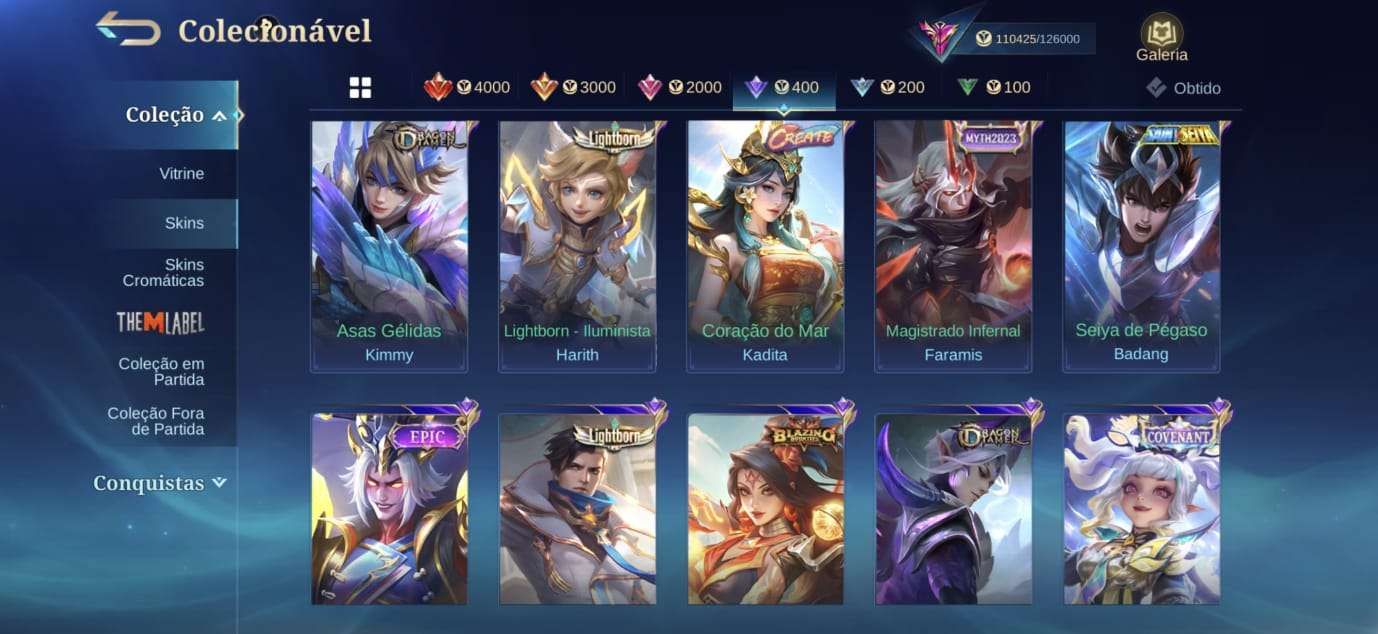 CONTA SUPORTE PREMIUM | 337 Skins + Recalls Únicos | Colecionador Prestigiado 3