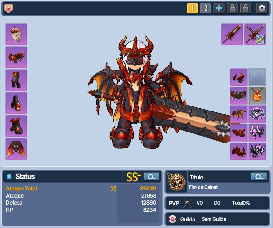Conta Mid Grand Chase Classic Epic Games